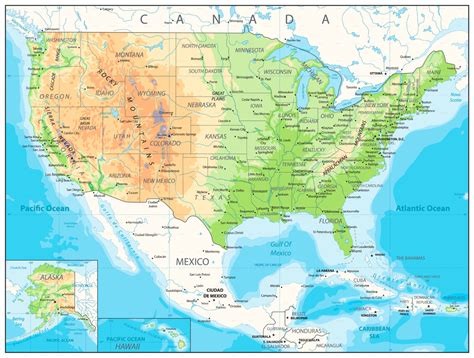 confini stati uniti d'america