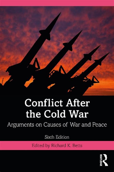 conflict after the cold war