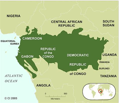 congo basin countries upsc