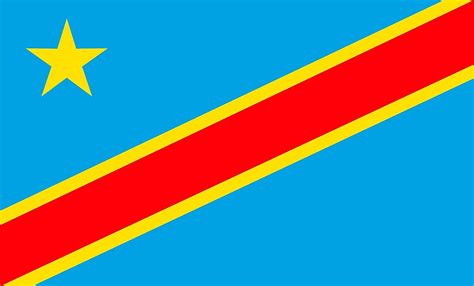 congo flag colors meaning
