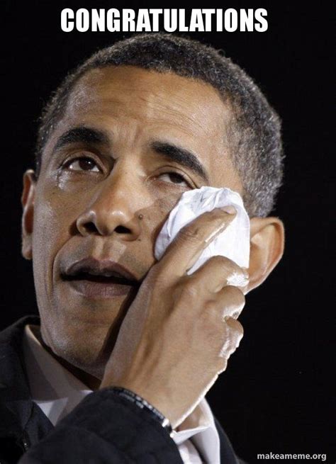 obama crying Blank Template Imgflip