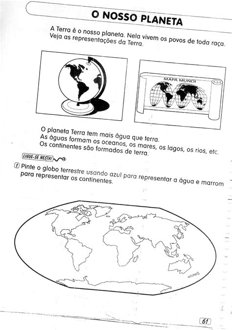 conhecendo o planeta terra 3 ano