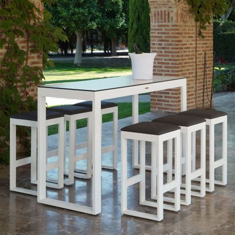 Conjunto Mesa Alta Jardin