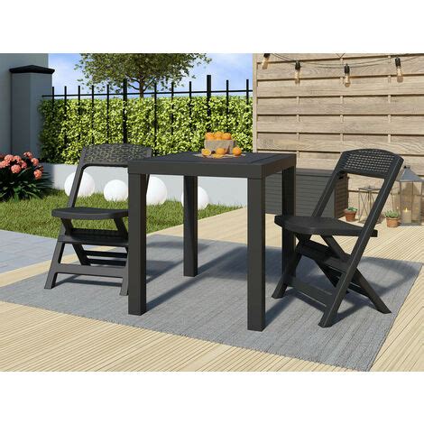 Conjunto Plastico Terraza