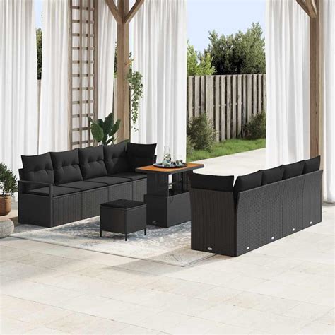 Conjunto Sofa Jardin Madera