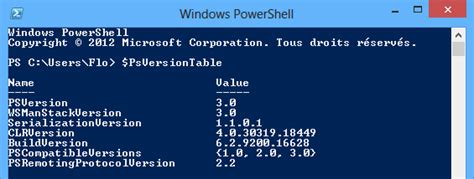 Comment vérifier la version de PowerShell dans Windows 10 toptips.fr