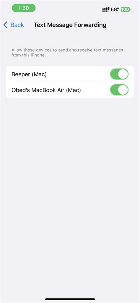 connect beeper to imessage