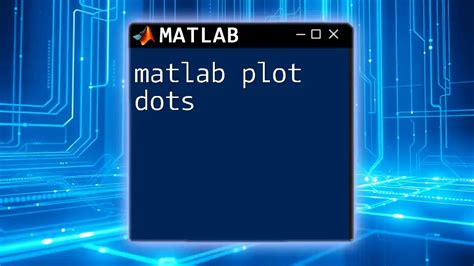Connect Dots In Plot Matlab