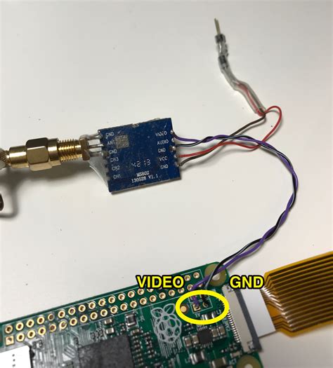 connect fpv camera to raspberry pi