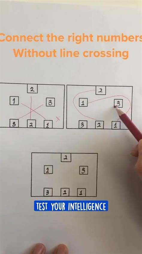 Connect The Numbers Without Crossing Lines Answer