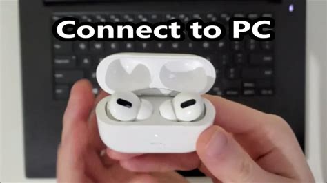 connecting airpods to laptop