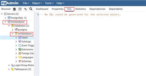 connecting pgadmin to postgresql