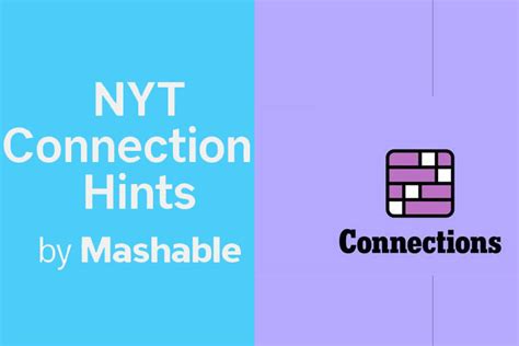connection hints mashable today