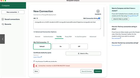 Connection Monitor Closed