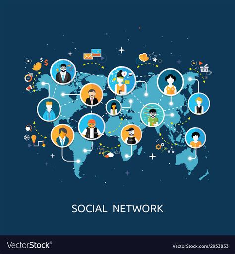 Connection Social Media