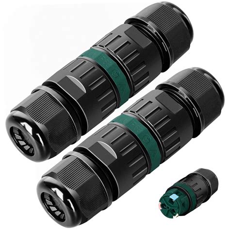 Système de connexion étanche pour câble électrique 25A (3x4mm2 max