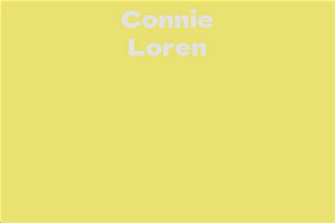 Unveiling the Style Icon: Connie Loren's Timeless Secrets to Glamor