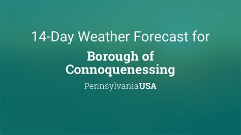Connoquenessing Weather