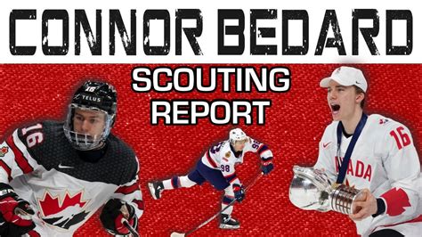 connor bedard nhl draft scouting report
