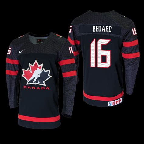 connor bedard team canada youth jersey
