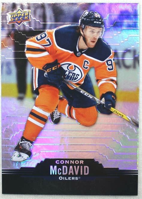 connor mcdavid trading card