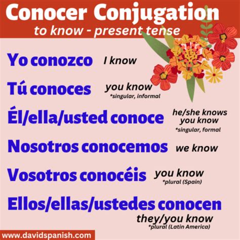 Mastering Conocer Conjugations Unlocks Fluency Secrets