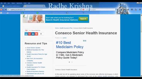 conseco health insurance company