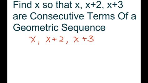 consecutive terms meaning in maths