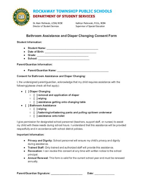 Consent Before Changing Diaper