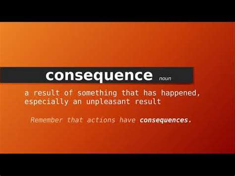 consequences meaning in nepali