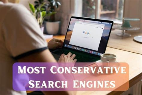 conservative search engine home page
