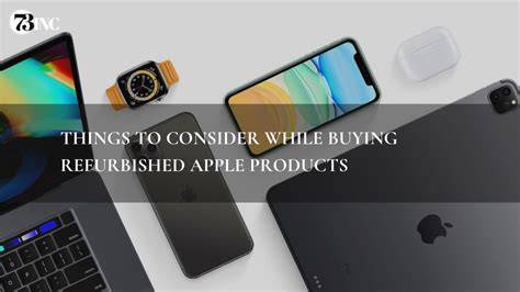 Consider Refurbished Products
