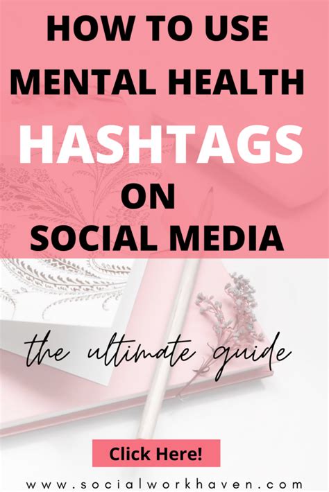Considerations for Using Hashtags for Mental Health