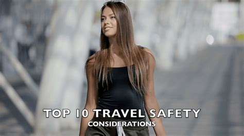 considerations while traveling