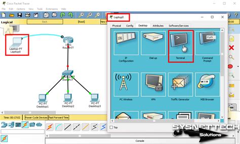 Console Cable In Cisco Packet Tracer