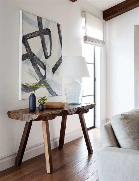 Console Glass Table Lamp