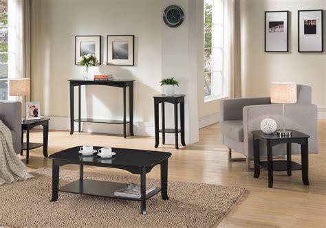 Console Table And End Table Set