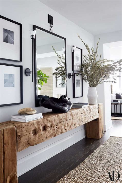 Console Table And Wall