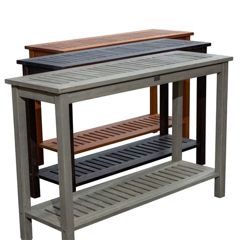 Console Table For Outdoor Use
