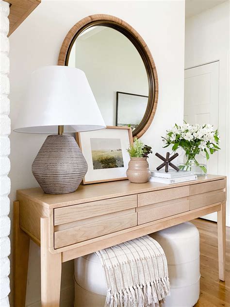 Bedroom Decor Ideas with Console Tables