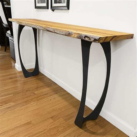 Console Table Legs Black