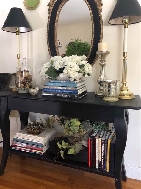 Console Table With Books