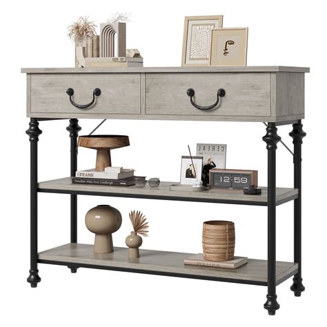 Console Table With Drawers For Bedroom