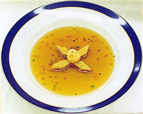 Consomme Profiteroles Garnish