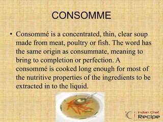 Consomme Word Origin