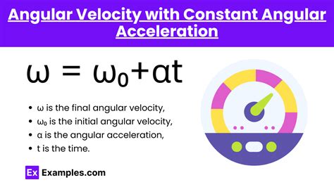 Constant Angular Velocity Meaning