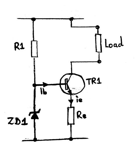 Constant Current Source Circuit Using Npn Transistor