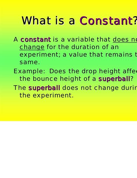 Constant Example In Computer