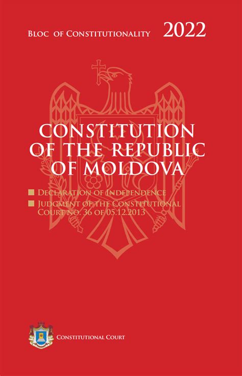 constitutia republicii moldova pdf