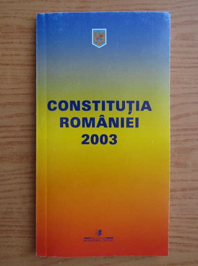 constitutia romaniei republicata 2003